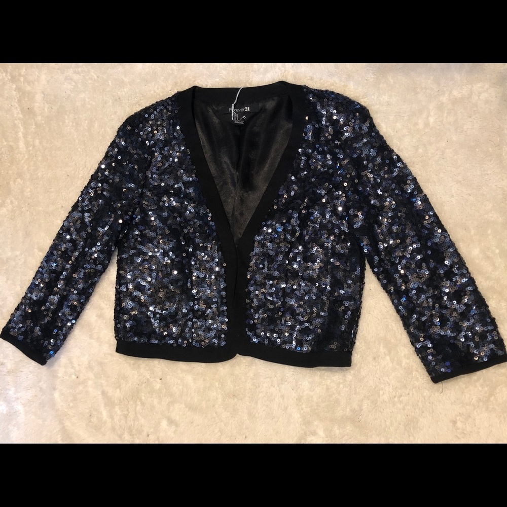 Sequin bolero